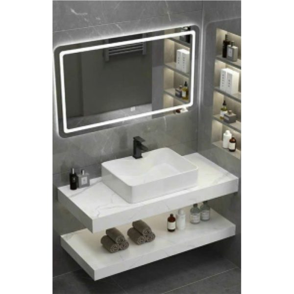 Bàn Đá 2 tầng có Lavabo – M01 Dương