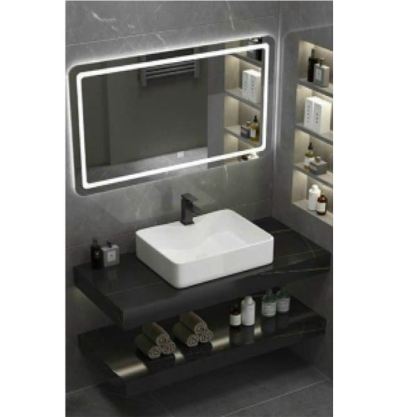 Bàn Đá 2 tầng có Lavabo – M02 Dương